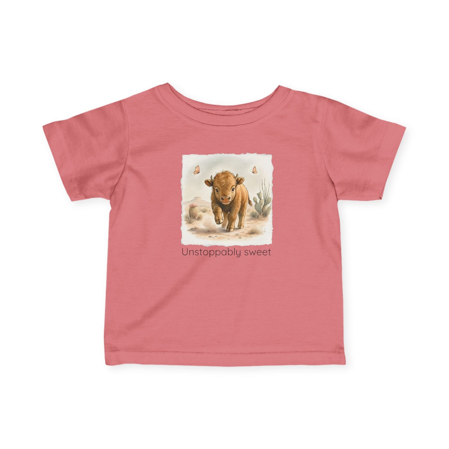 Buffalo Infant T-Shirt — Cute Gender Neutral Tee