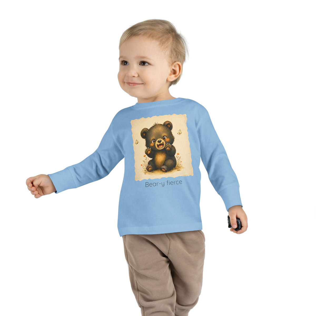 Bear Toddler Long Sleeve Shirt — Gender Neutral Tee