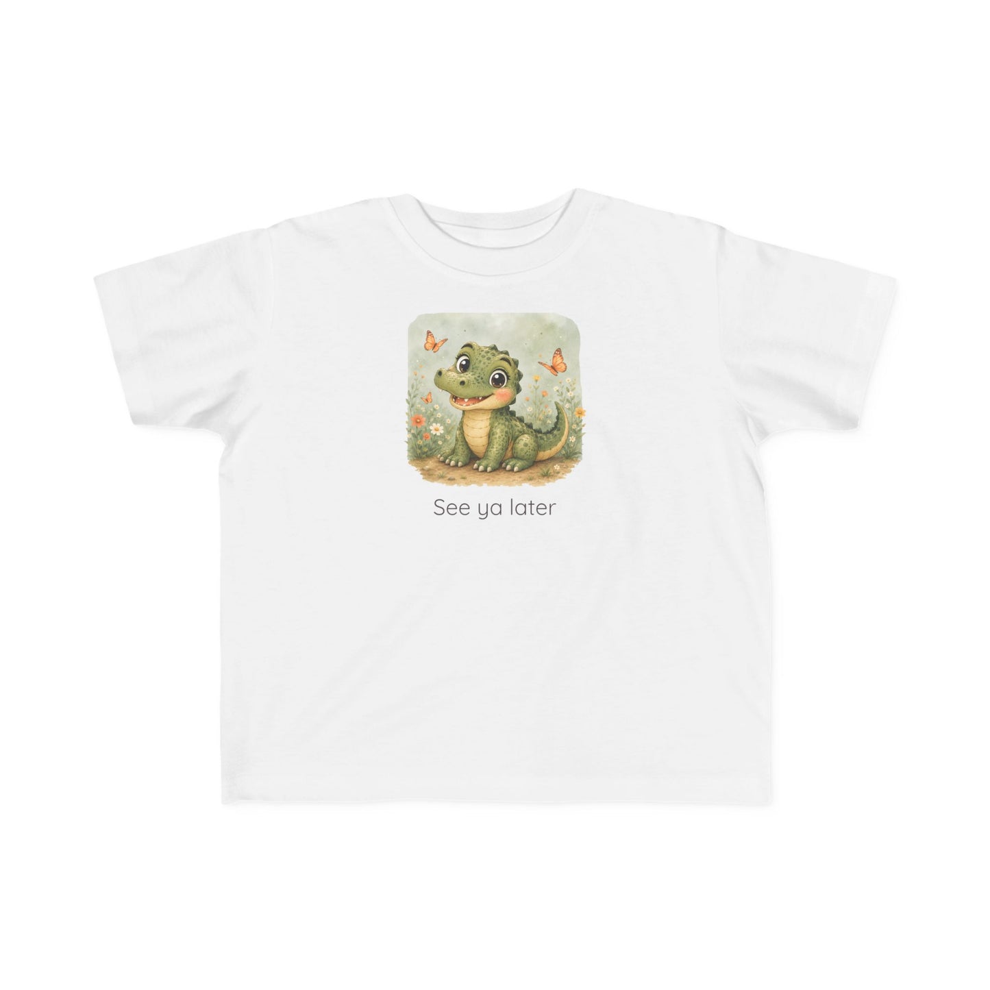 Alligator Toddler T-Shirt — Gender Neutral ReptileTee