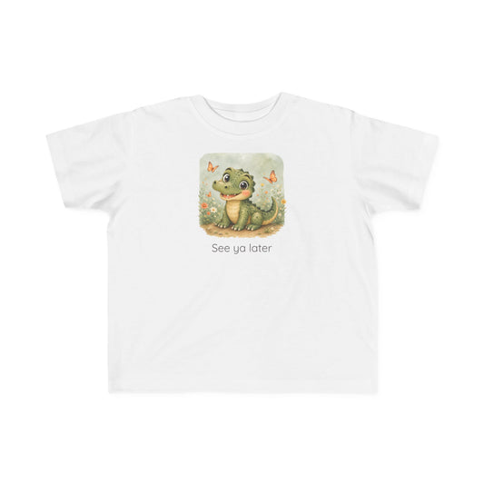 Alligator Toddler T-Shirt — Gender Neutral ReptileTee