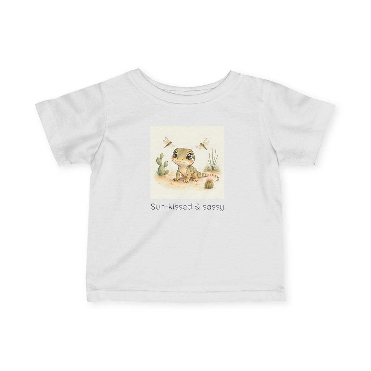 Whiptail Lizard Infant T-Shirt — Cute Gender Neutral Tee