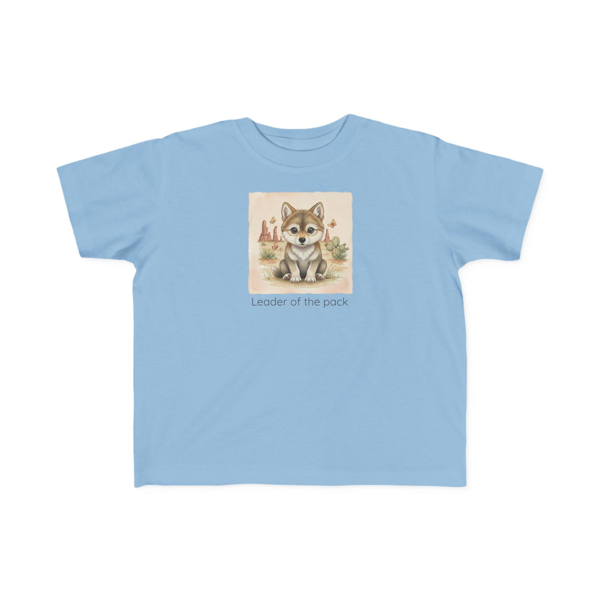 Wolf Toddler T-Shirt — Gender Neutral Animal Tee
