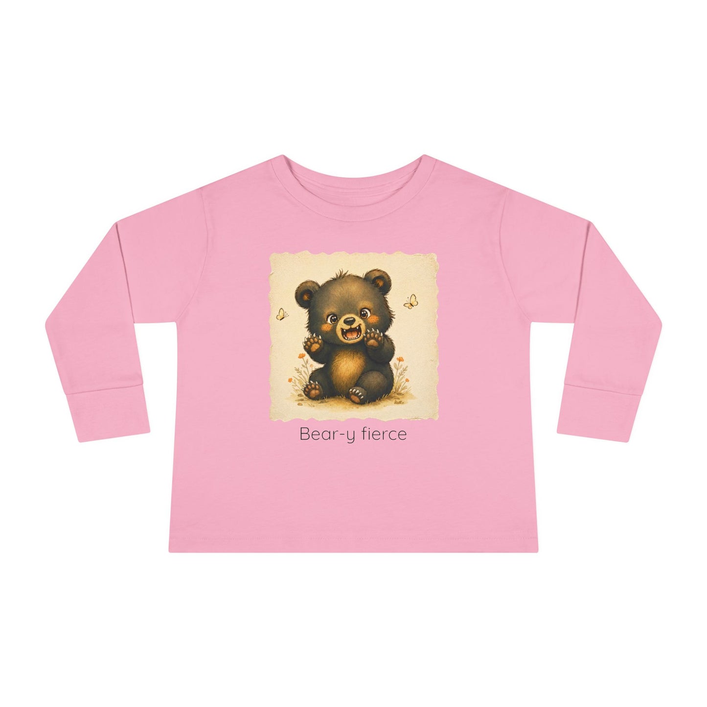 Bear Toddler Long Sleeve Shirt — Gender Neutral Tee