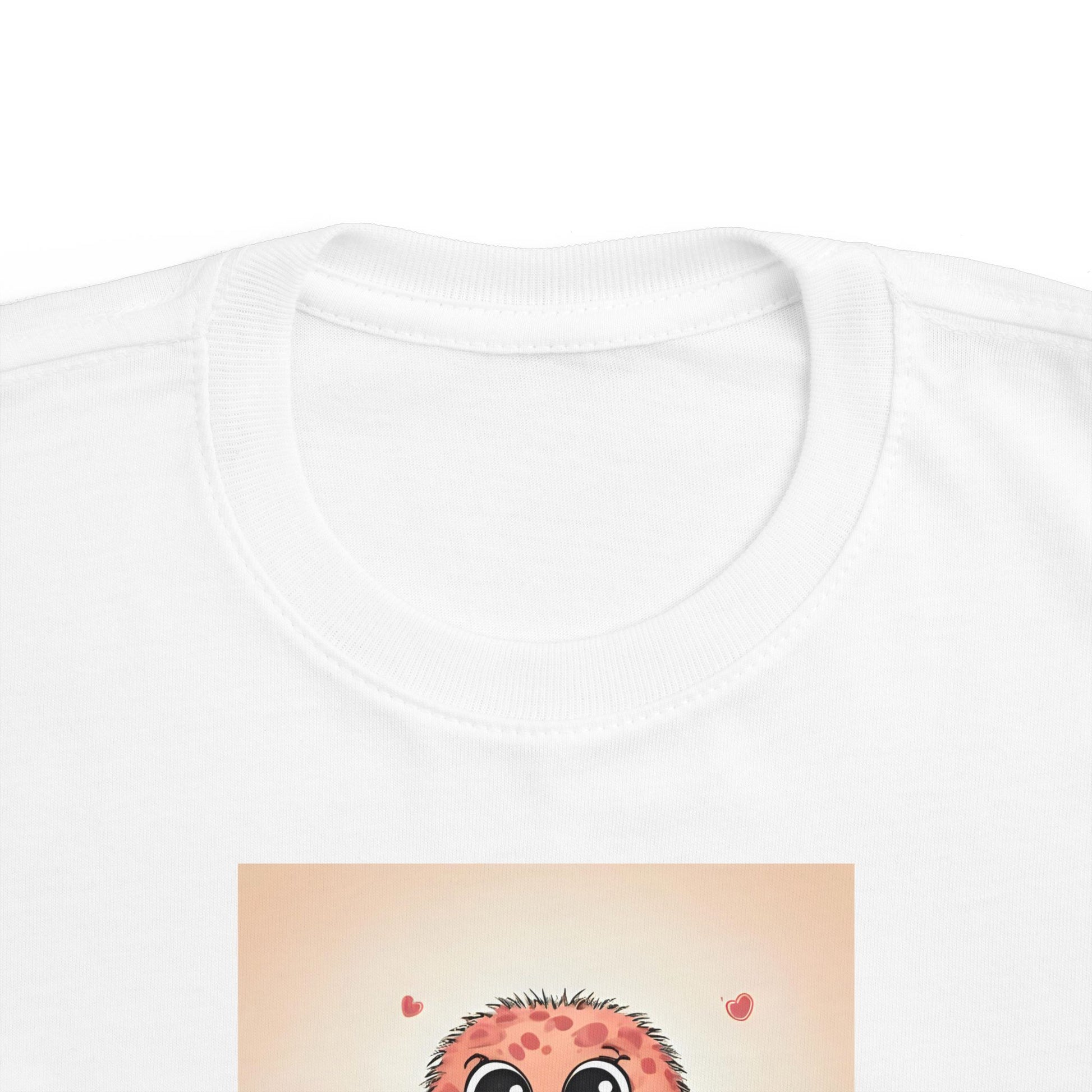 Spider print toddler t-shirt in White, gender-neutral kids clothing