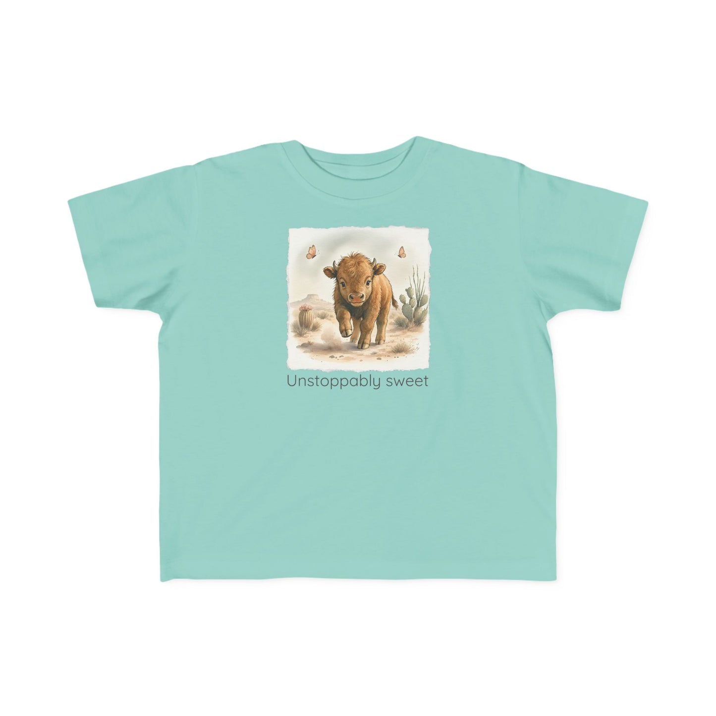 Buffalo Toddler T-Shirt — Gender Neutral Animal Tee