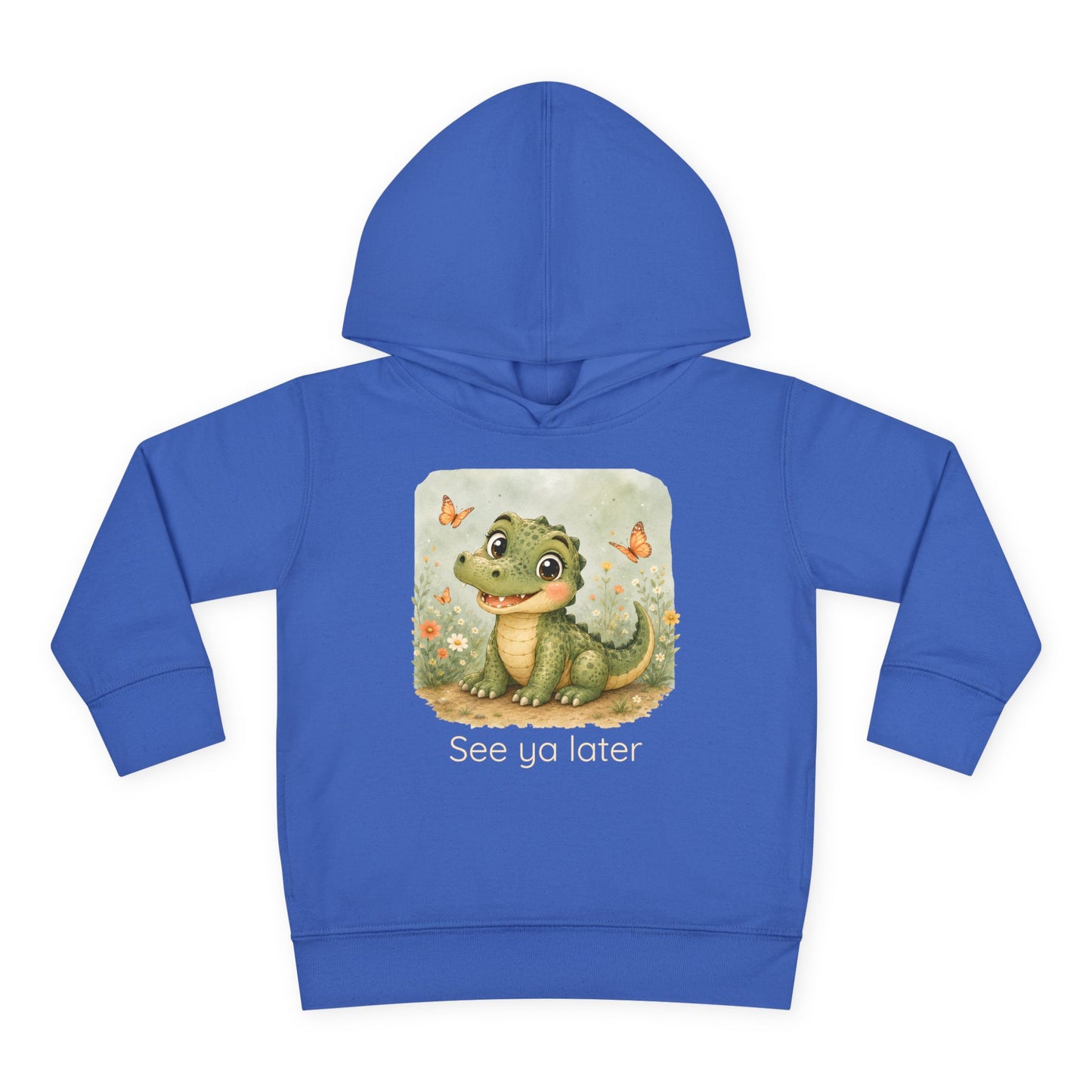 Alligator Toddler Hoodie — Gender Neutral Sweatshirt