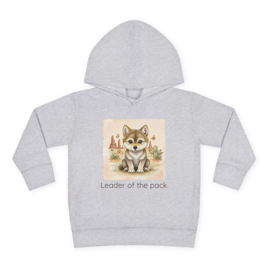 Wolf Toddler Hoodie — Gender Neutral Sweatshirt