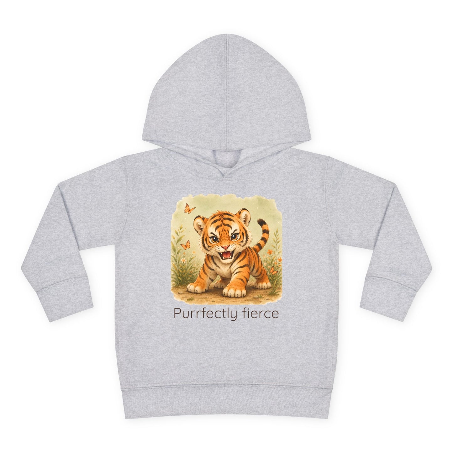 Tiger Toddler Hoodie — Gender Neutral Sweatshirt