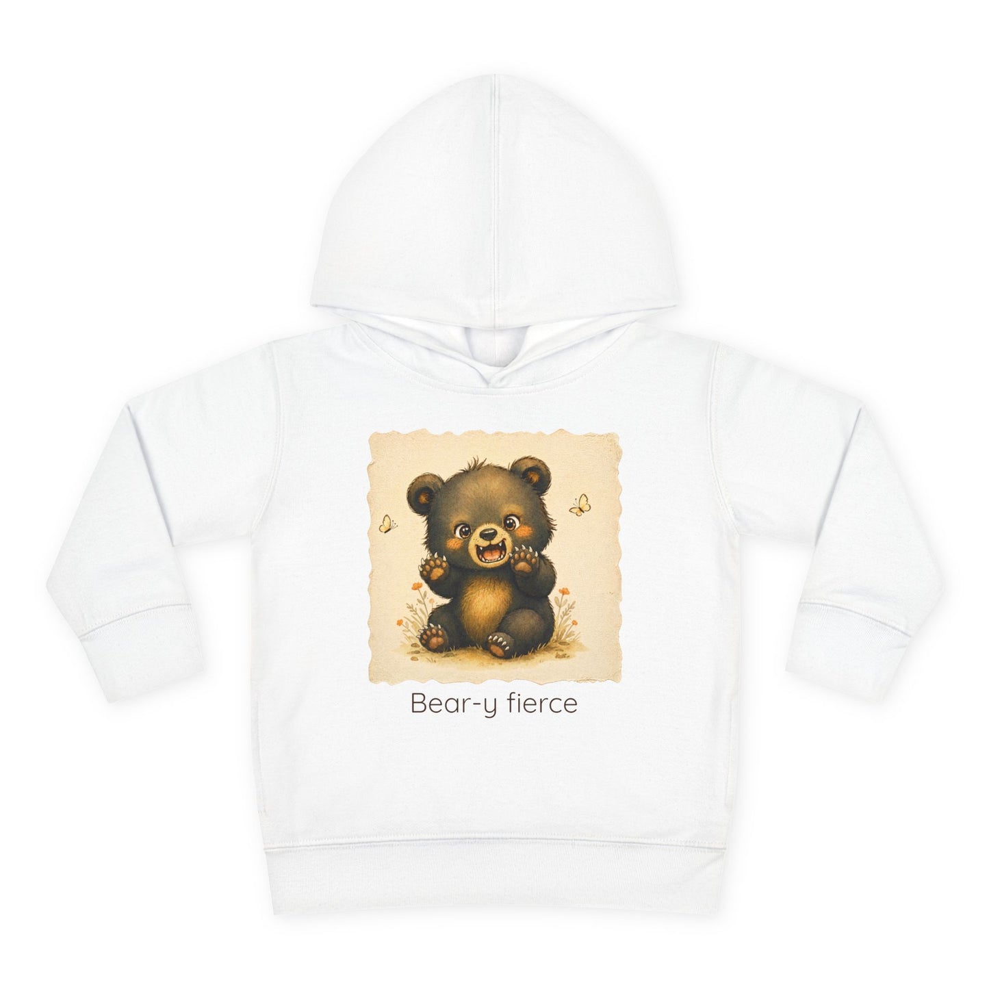Bear Toddler Hoodie — Gender Neutral Sweatshirt