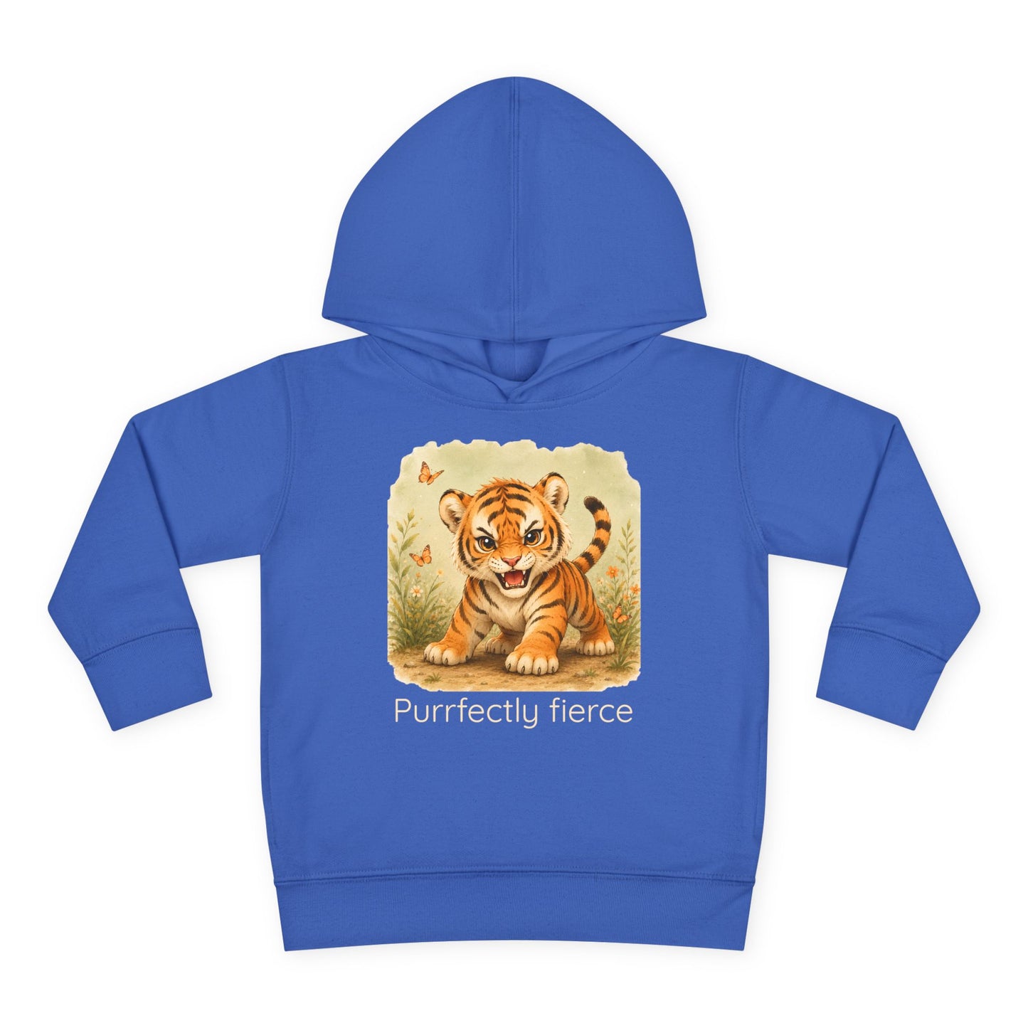 Tiger Toddler Hoodie — Gender Neutral Sweatshirt