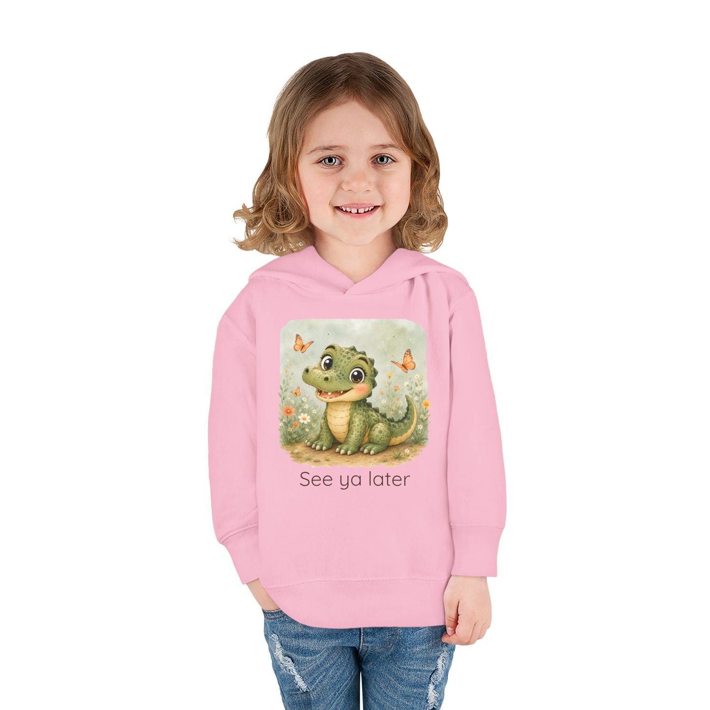 Alligator Toddler Hoodie — Gender Neutral Sweatshirt