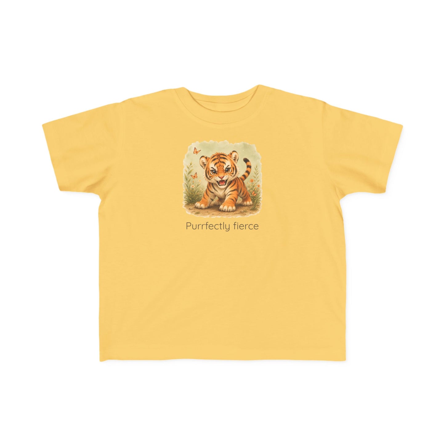 Tiger Toddler T-Shirt — Gender Neutral Animal Tee