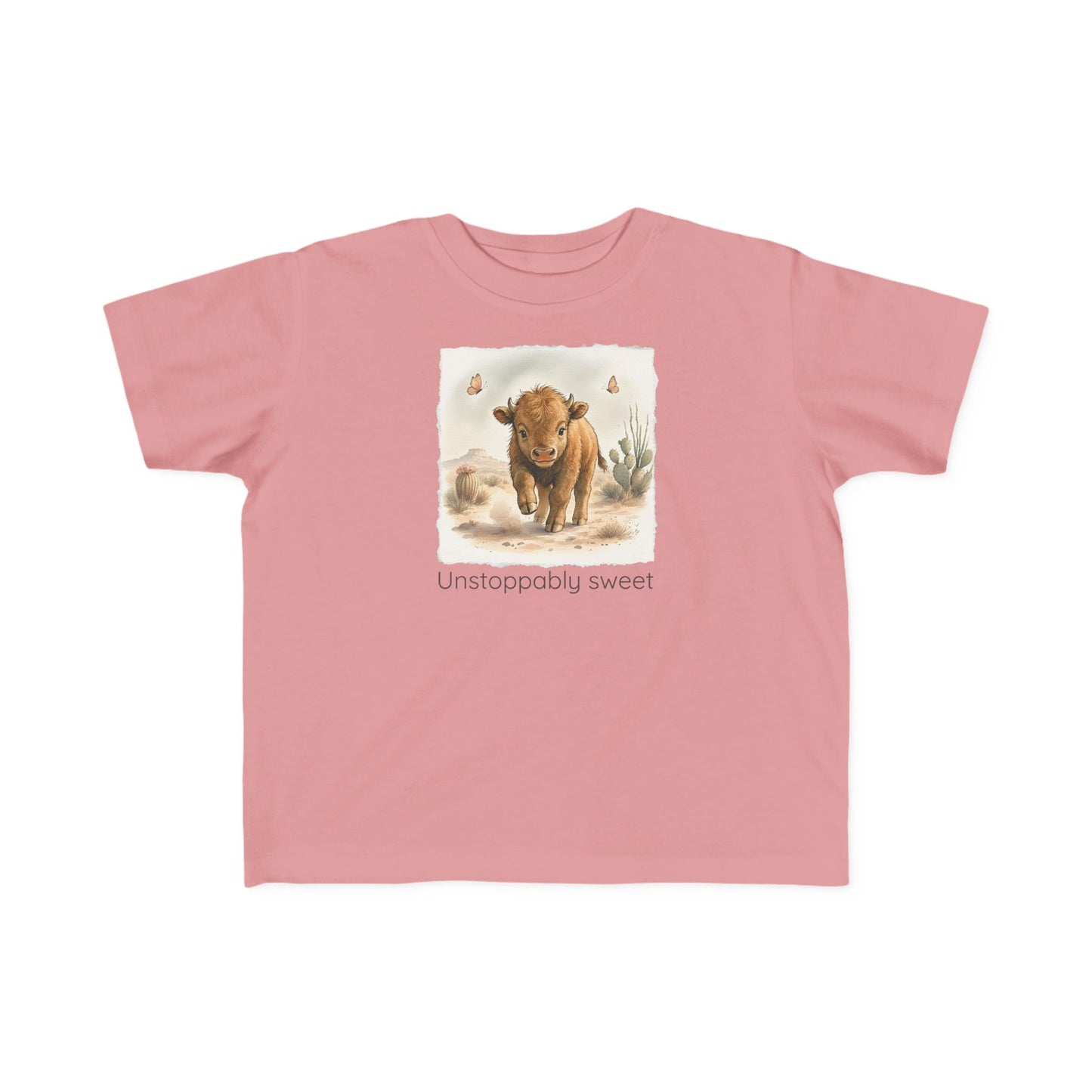 Buffalo Toddler T-Shirt — Gender Neutral Animal Tee