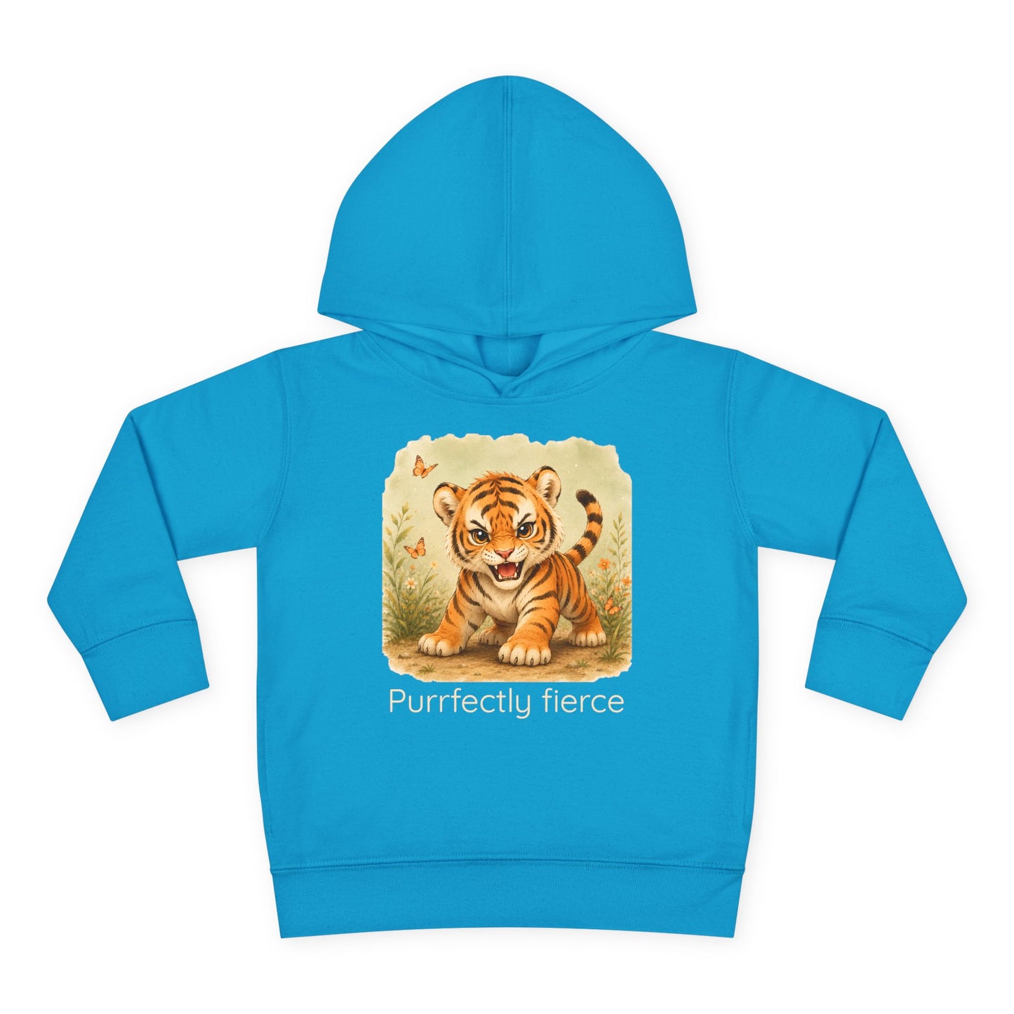 Tiger Toddler Hoodie — Gender Neutral Sweatshirt