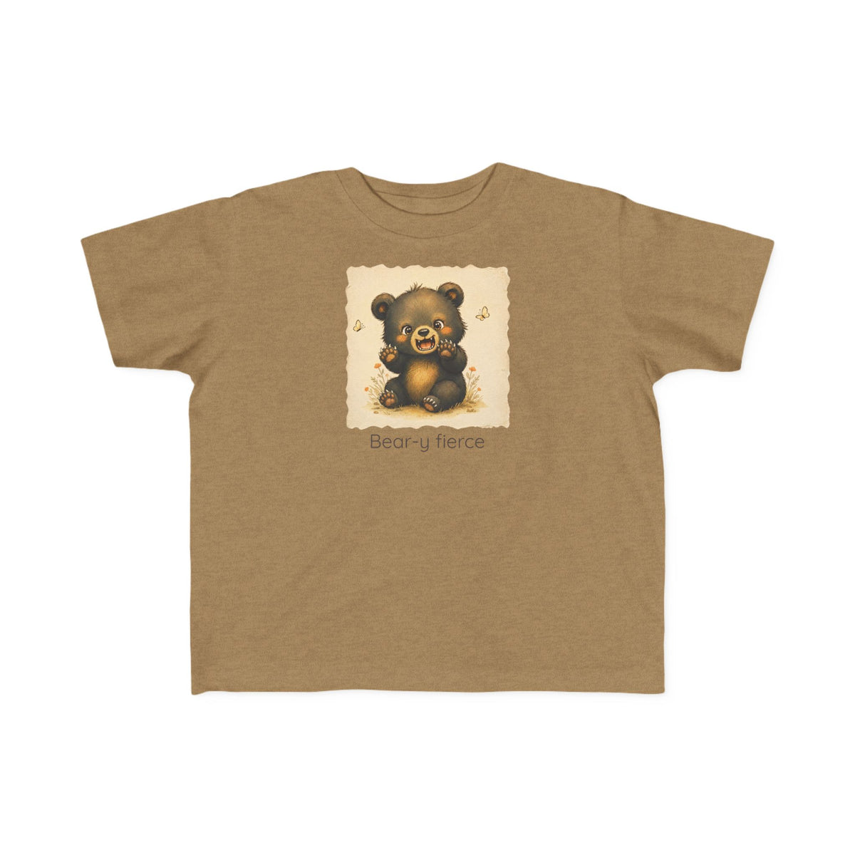 Bear Toddler T-Shirt — Gender Neutral Animal Tee