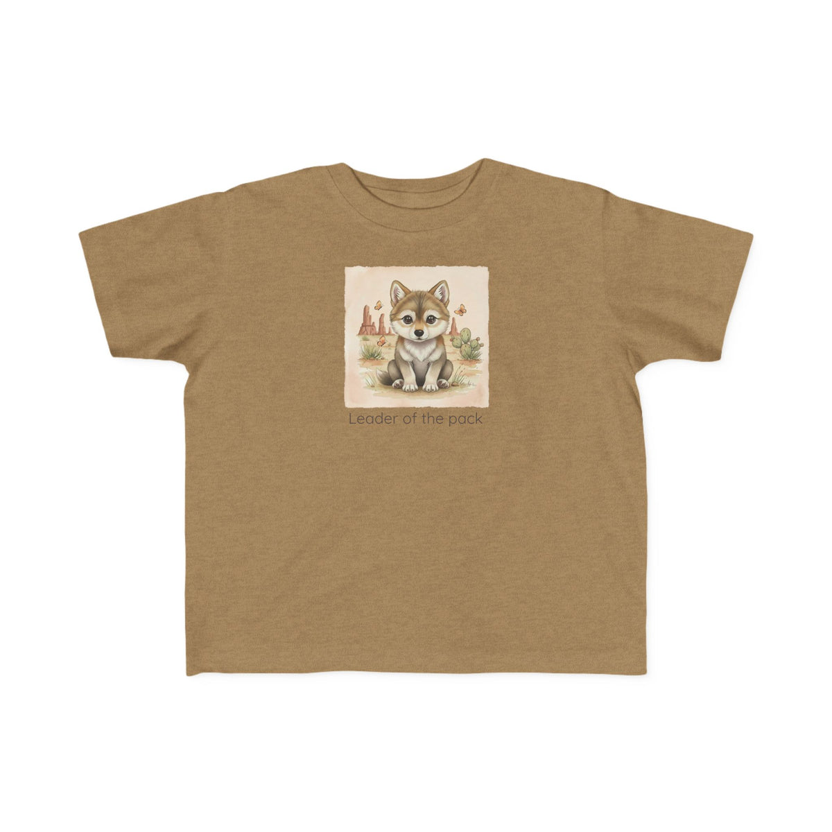 Wolf Toddler T-Shirt — Gender Neutral Animal Tee