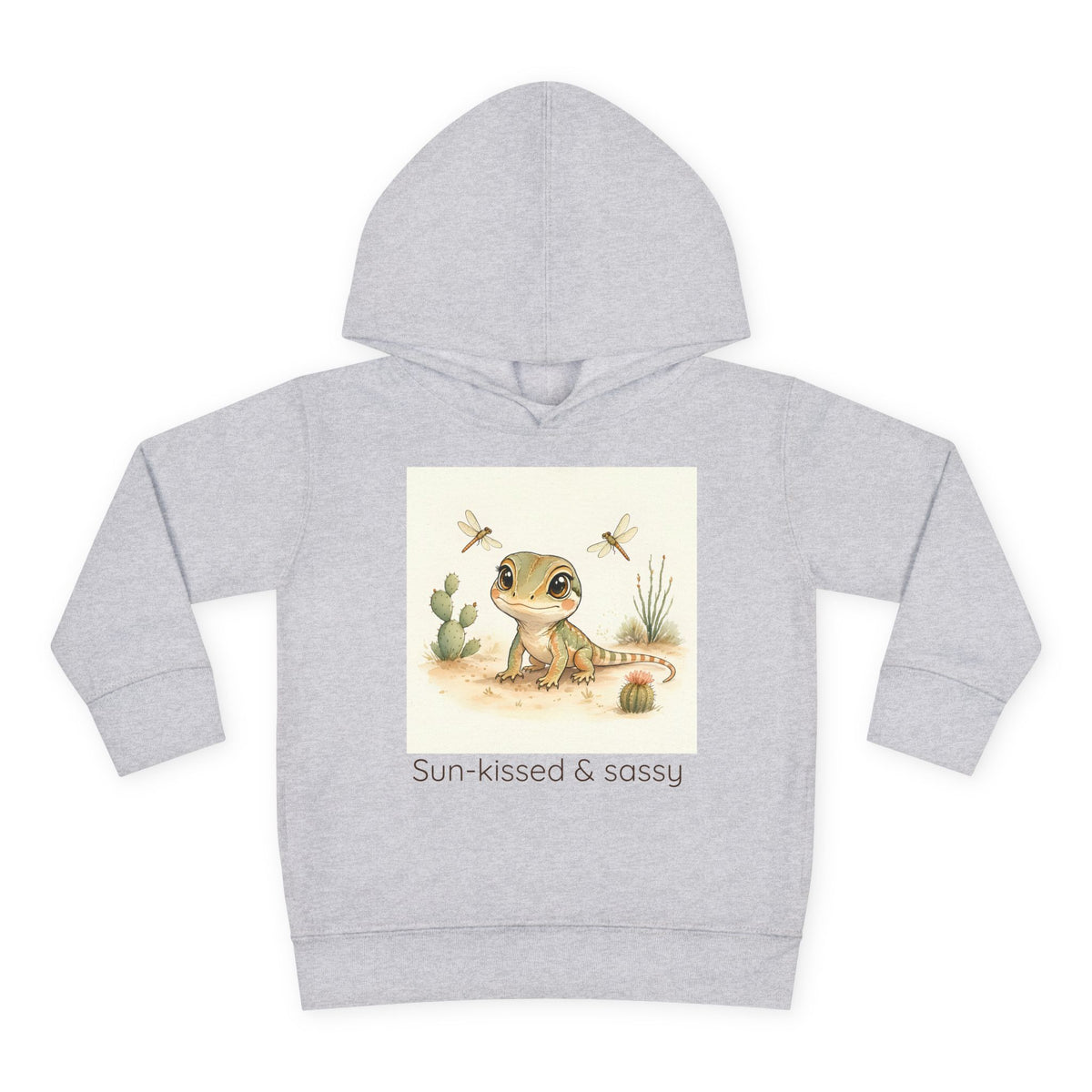 Whiptail Lizard Toddler Hoodie — Gender Neutral Sweatshirt