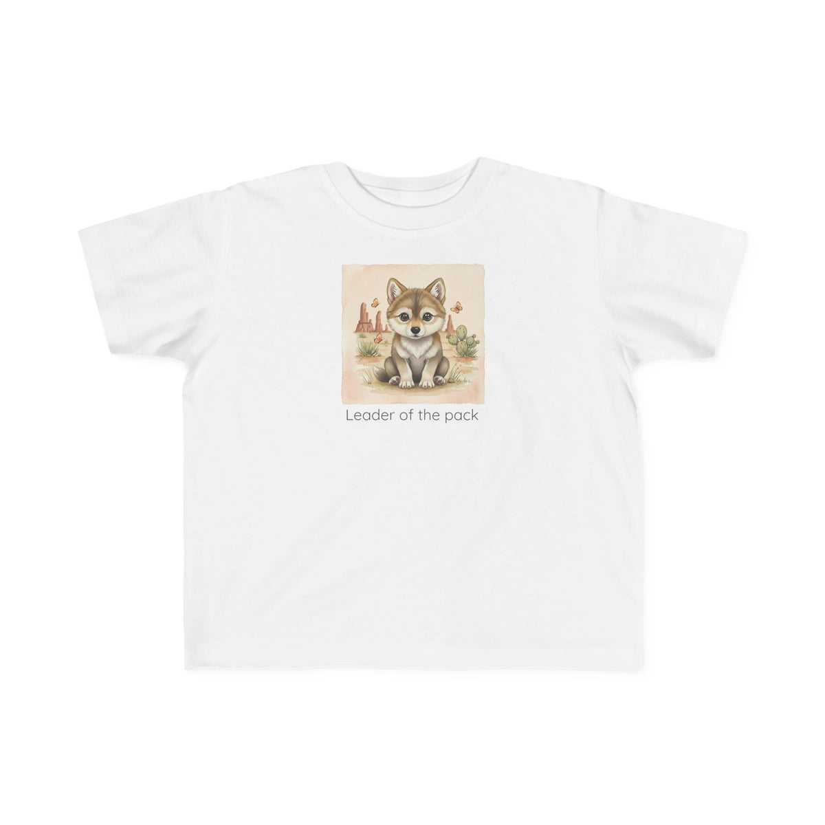 Wolf Toddler T-Shirt — Gender Neutral Animal Tee