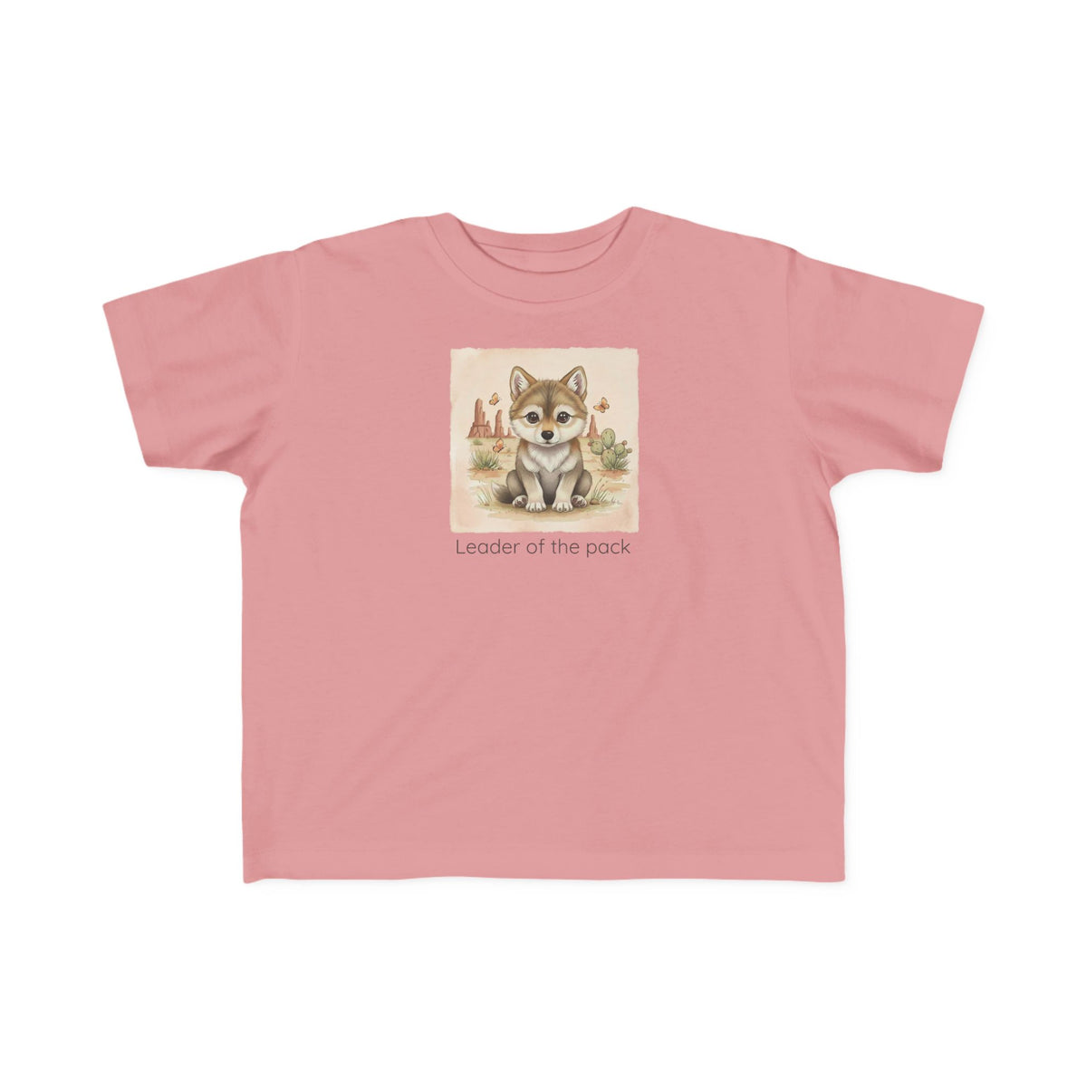 Wolf Toddler T-Shirt — Gender Neutral Animal Tee