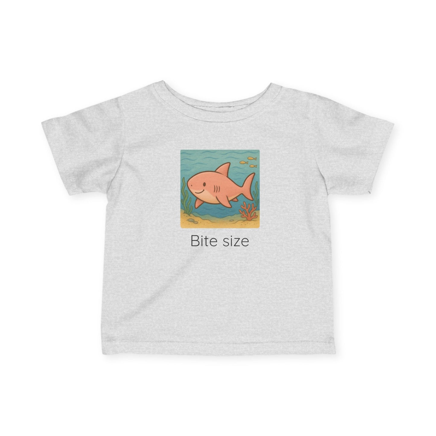Shark Infant T-Shirt — Cute Gender Neutral Ocean Tee