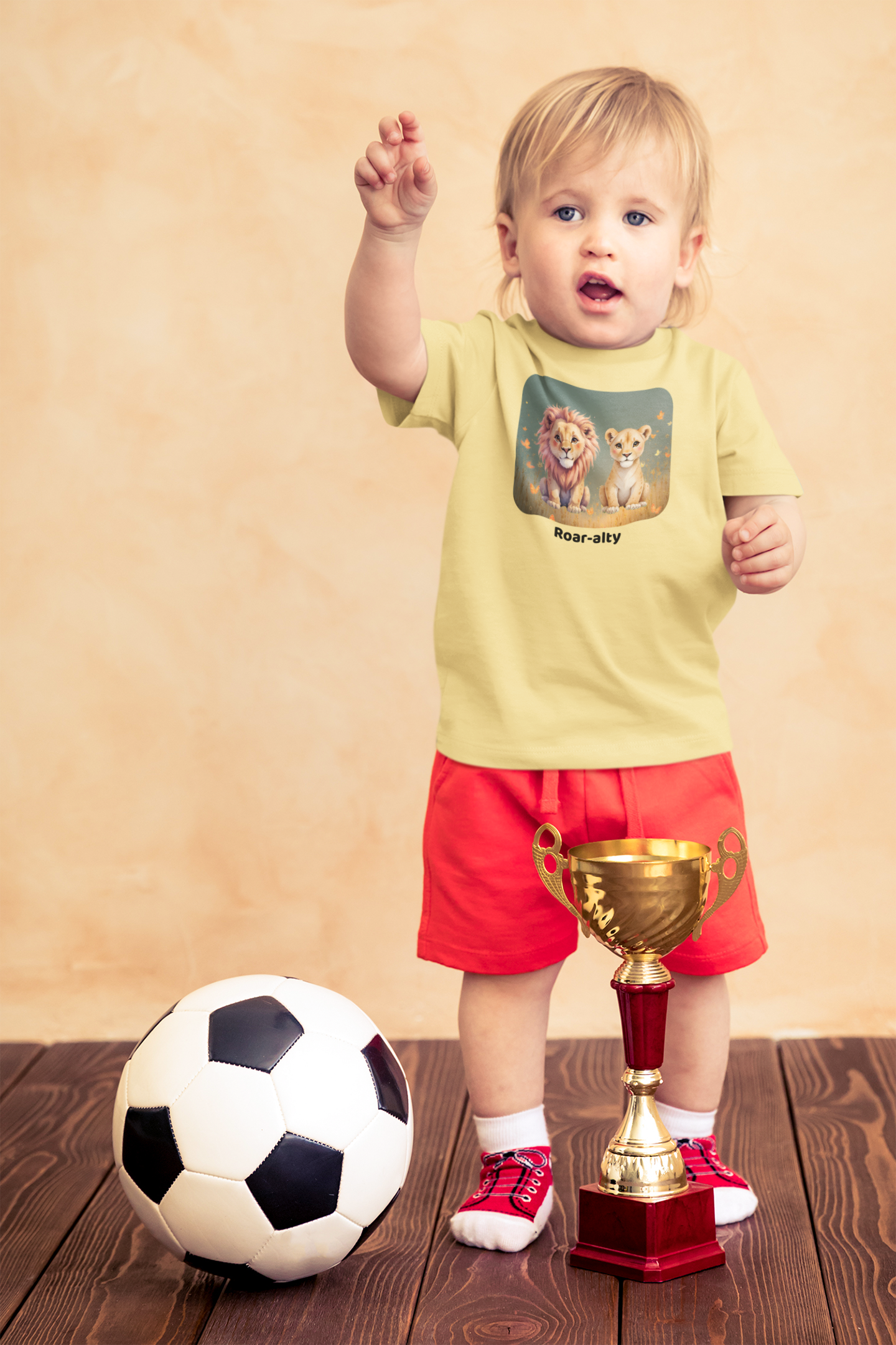 Lion Infant T-Shirt - Butter