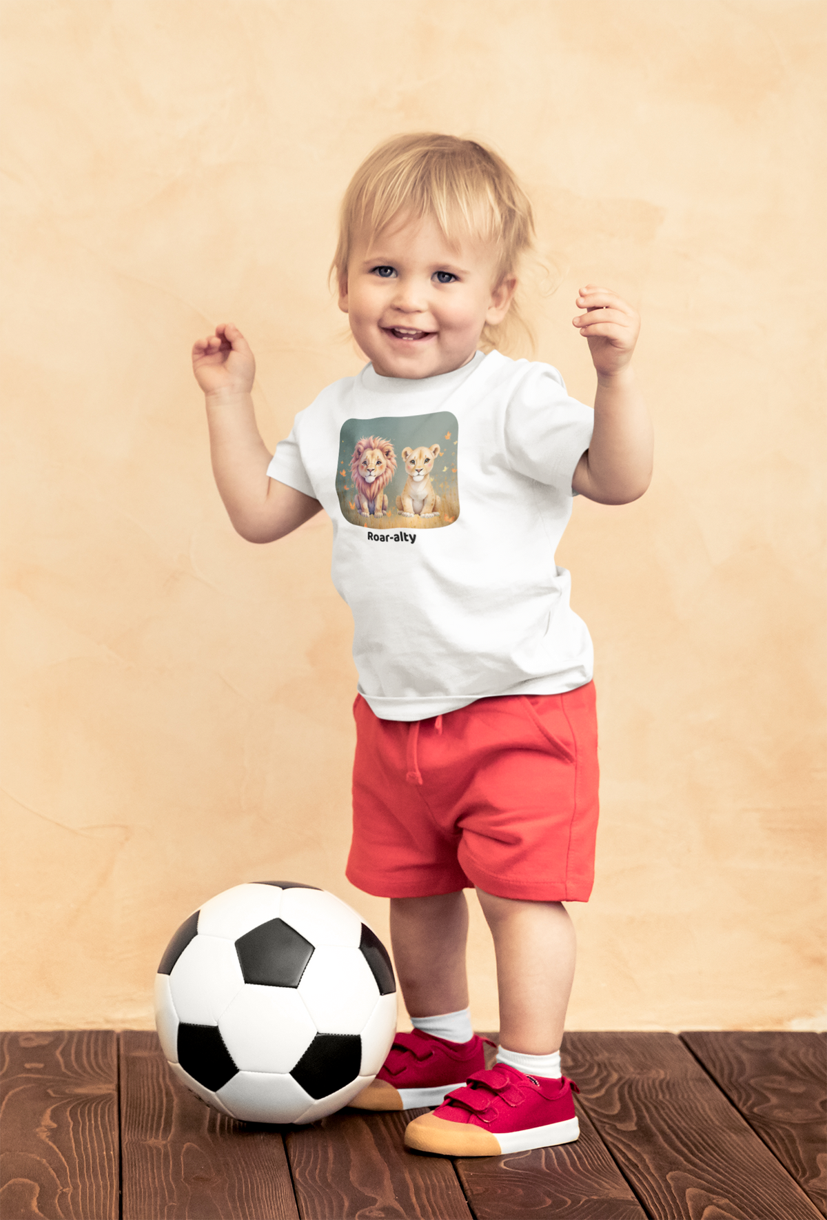 Lion Infant T-Shirt - White