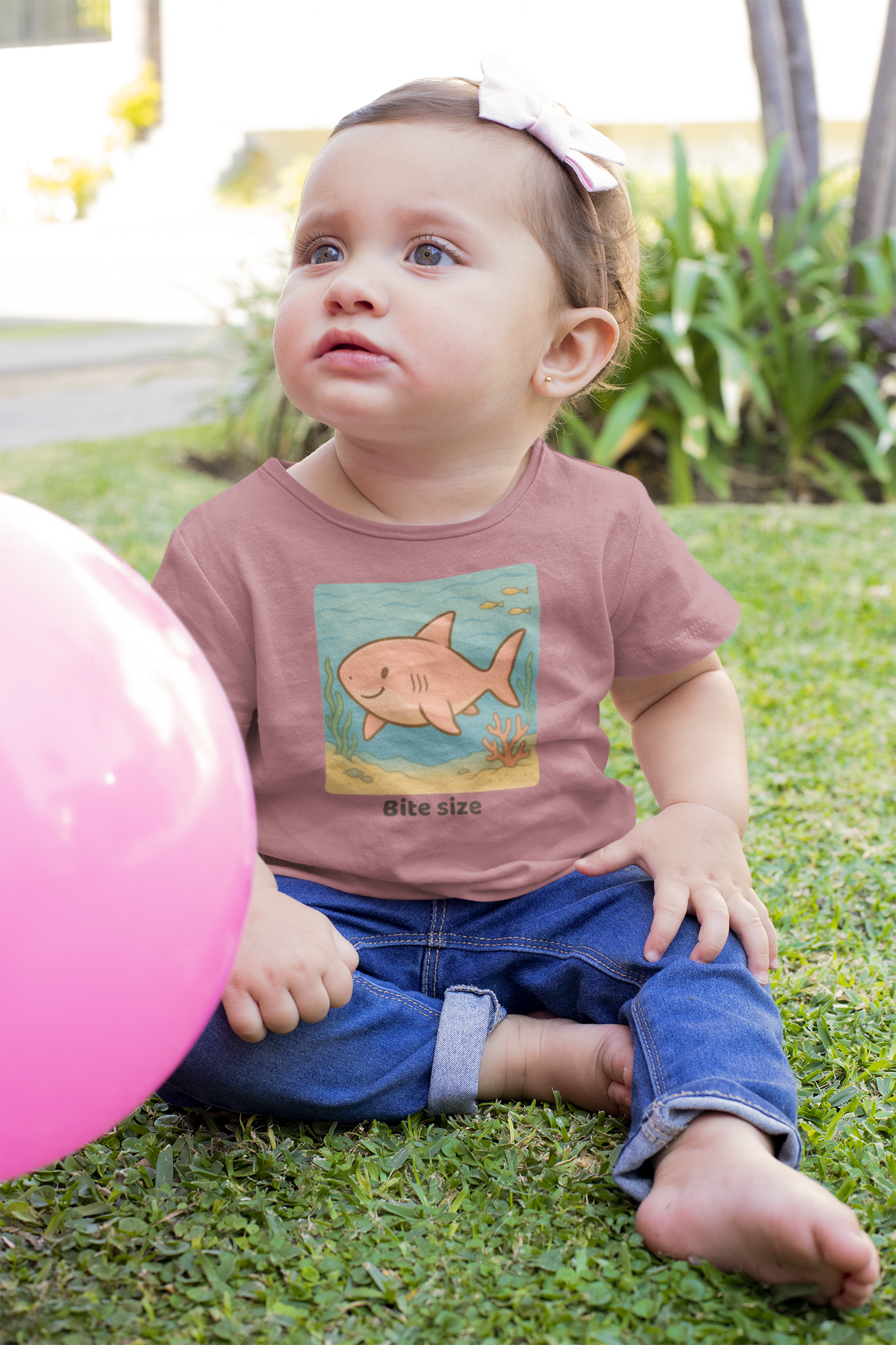 Shark Infant T-Shirt - Mauvelous