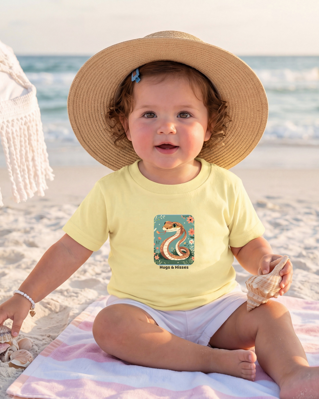Snake Infant T-Shirt - Butter