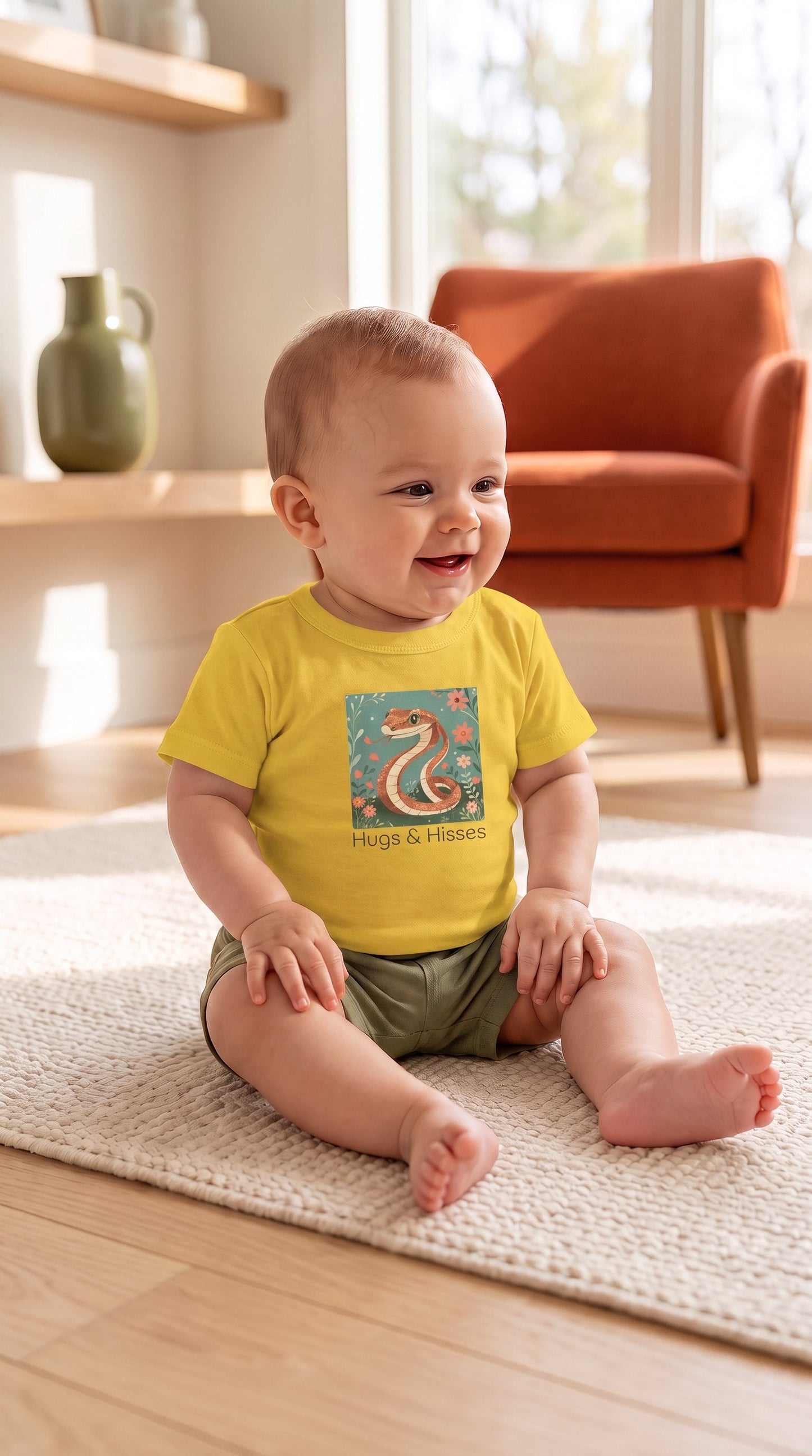 Snake Infant T-Shirt - Butter