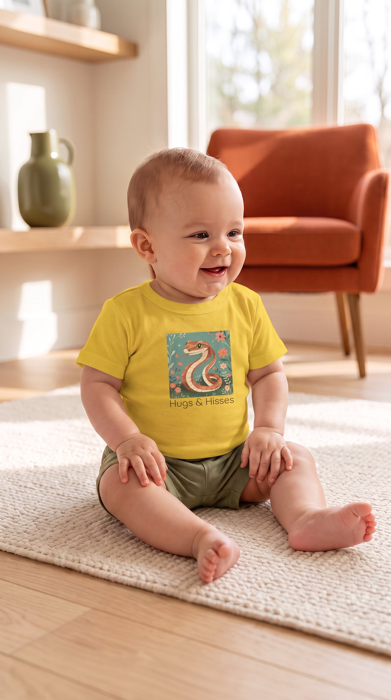 Snake Infant T-Shirt - Butter
