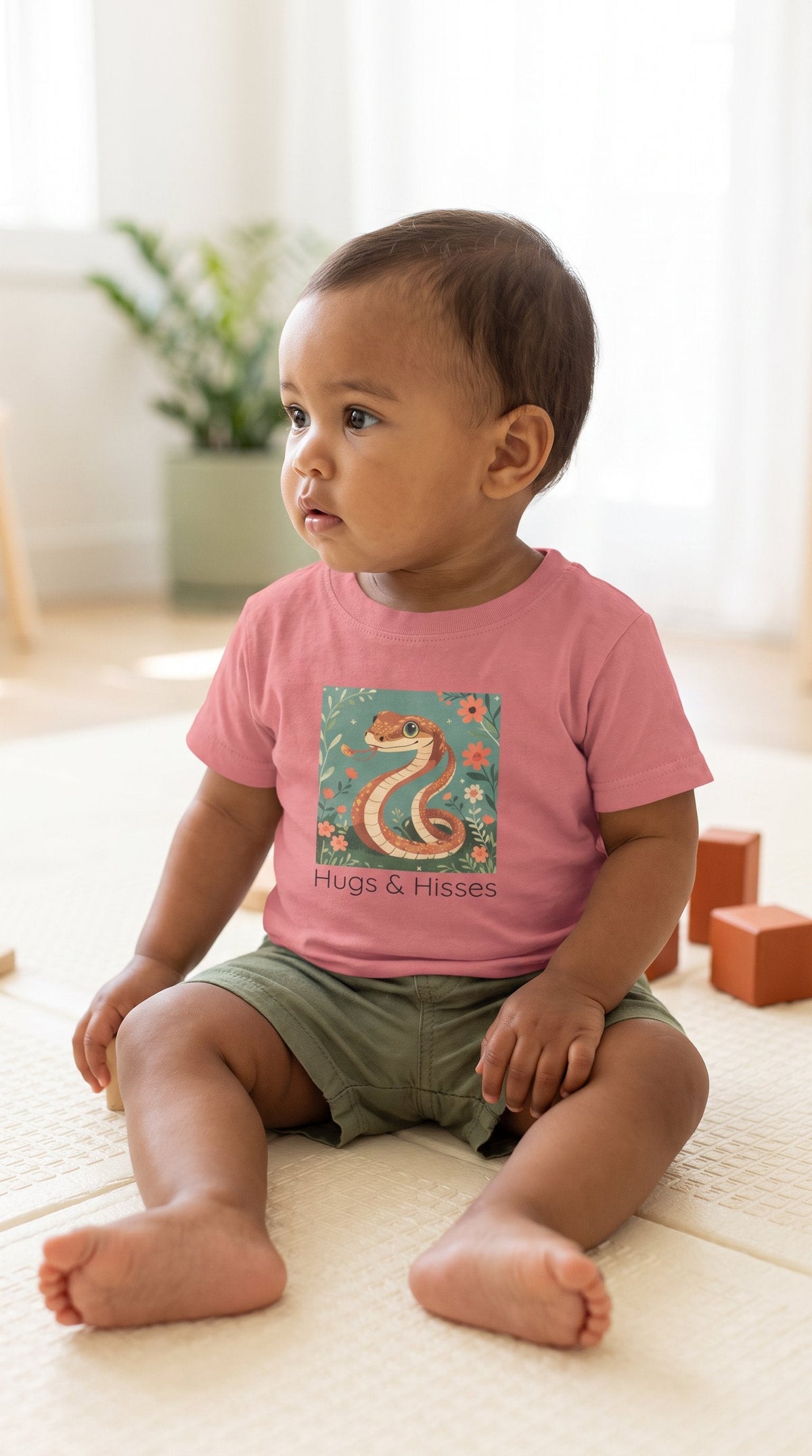 Snake Infant T-Shirt - Mauvelous