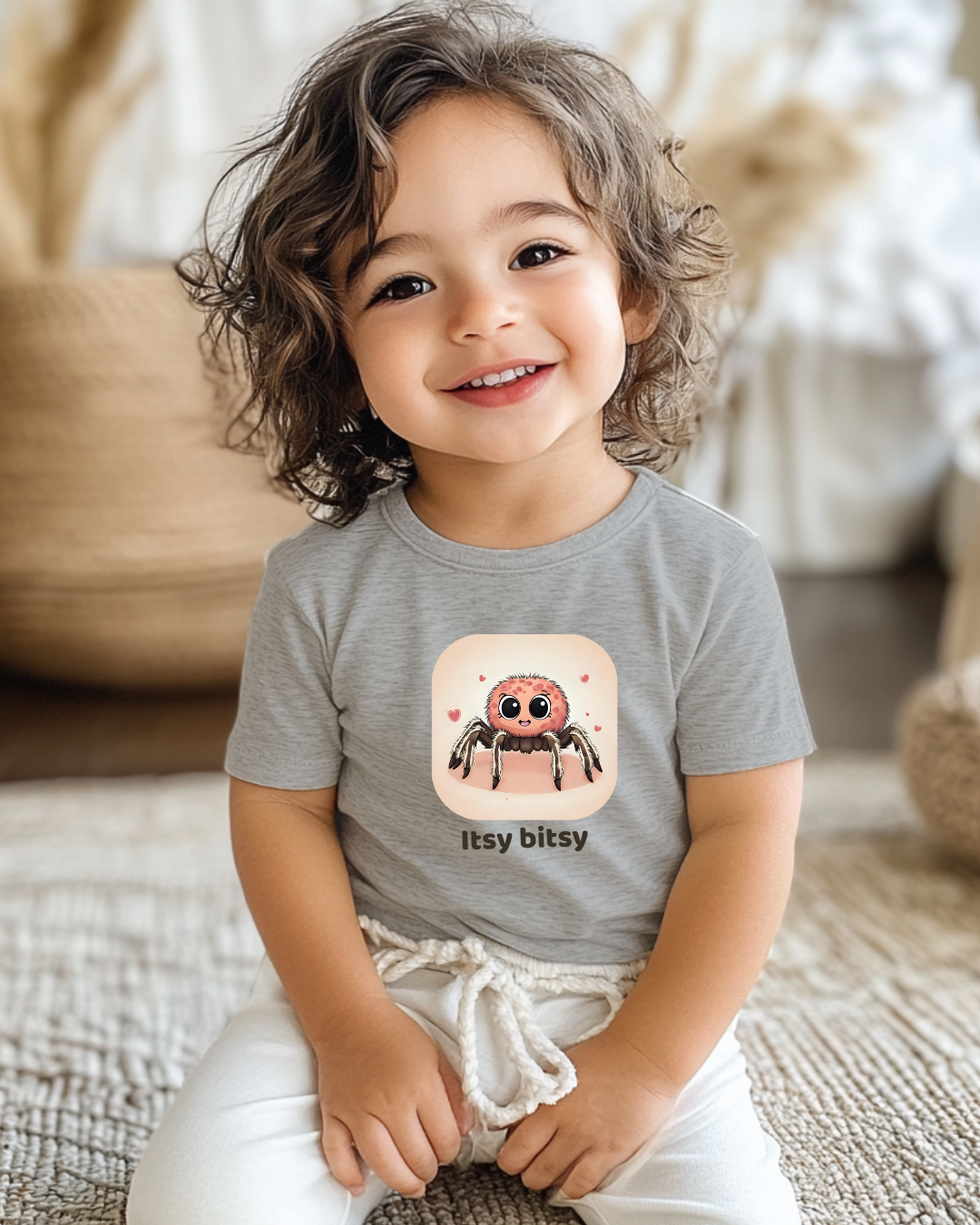 Spider Infant T-Shirt - Heather