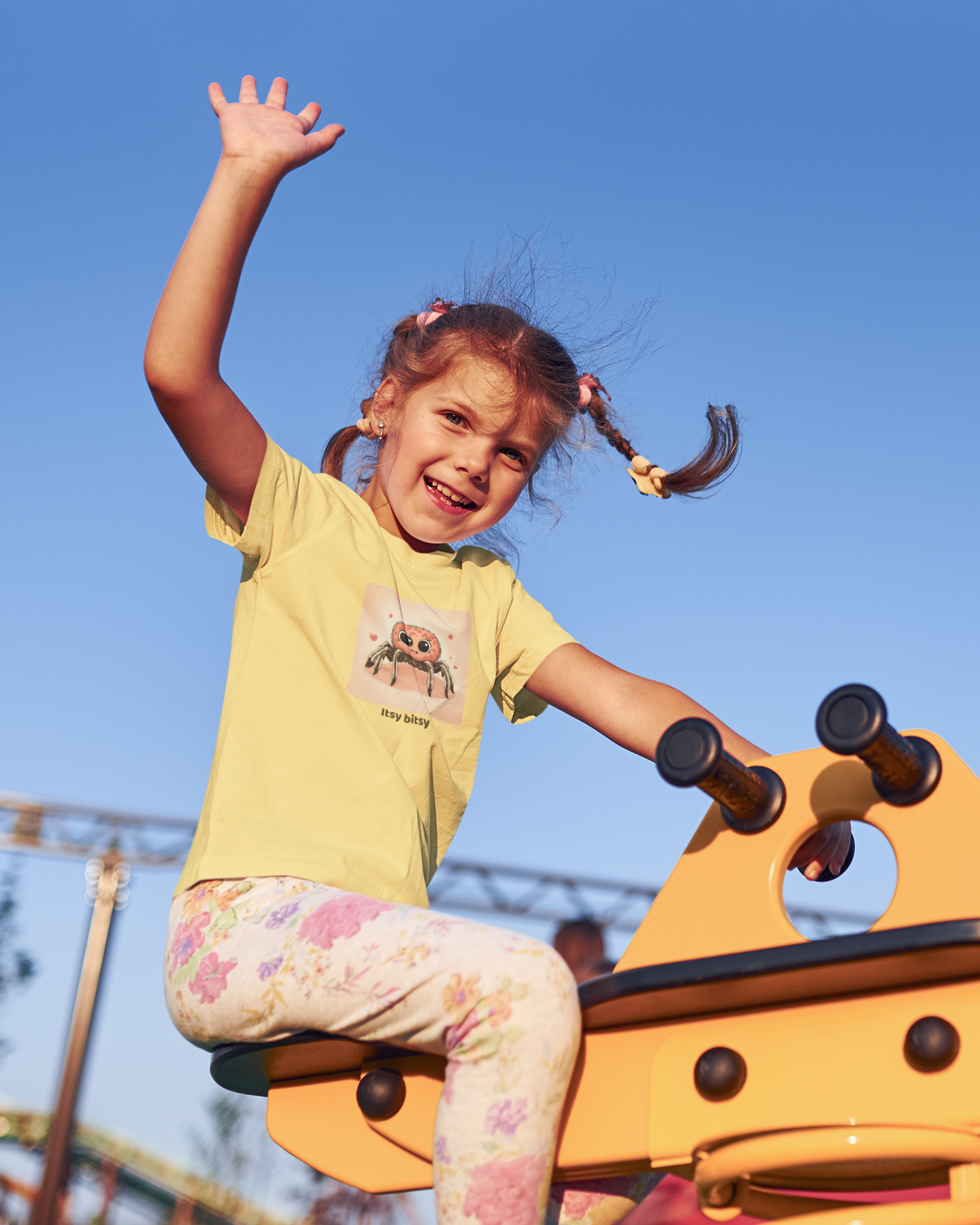 Spider Toddler T-Shirt - Butter
