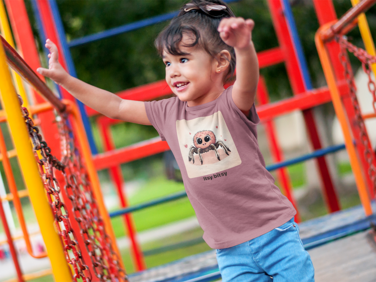 Spider Toddler T-Shirt - Mauvelous