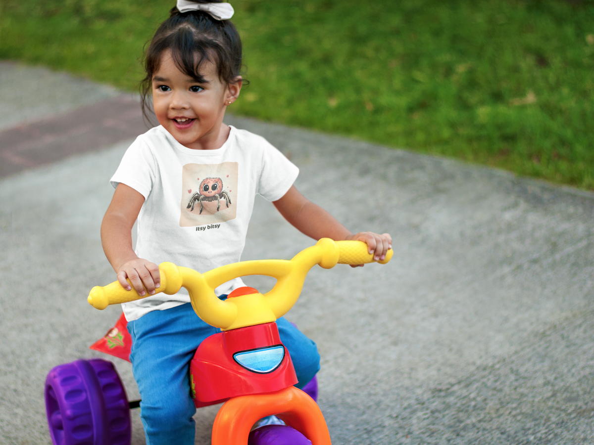 Spider Toddler T-Shirt - White