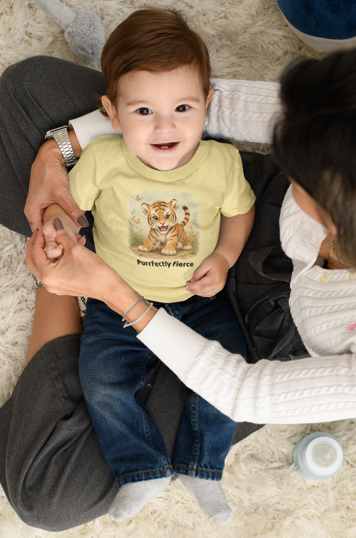 Tiger Infant T-Shirt - Butter