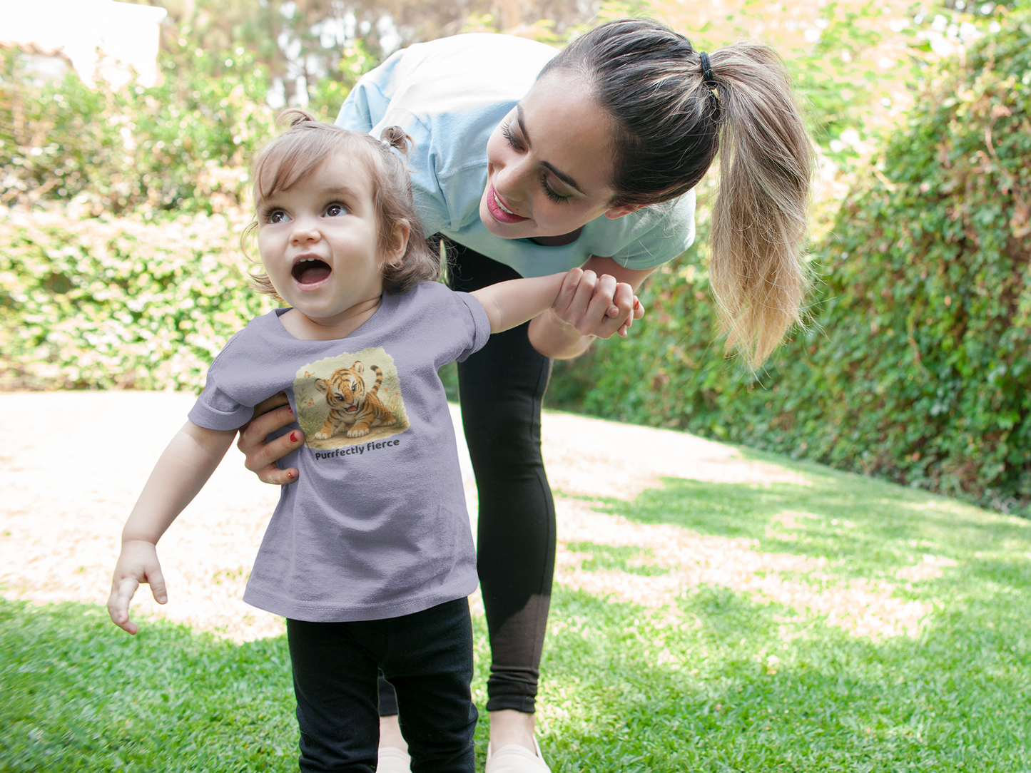 Tiger Infant T-Shirt - Lavender
