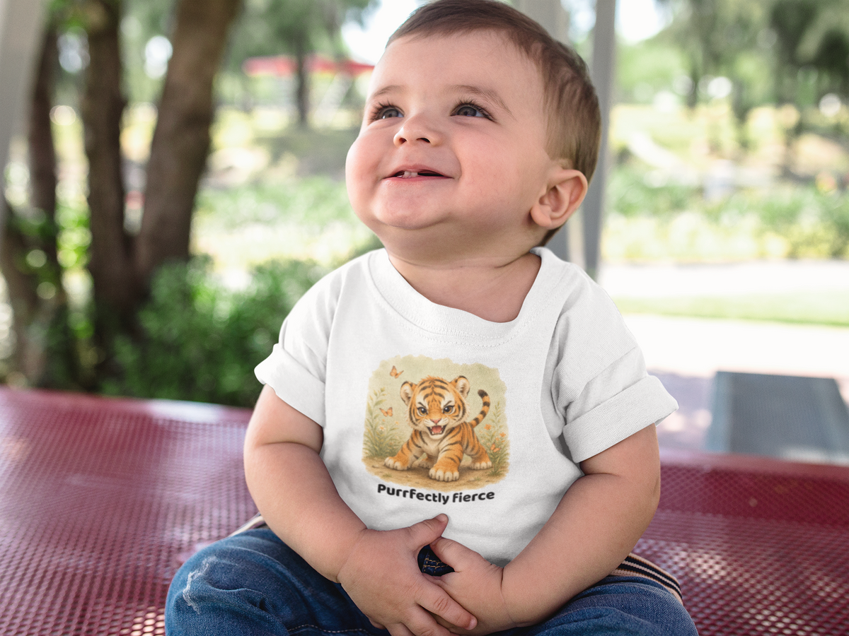 Tiger Infant T-Shirt - White
