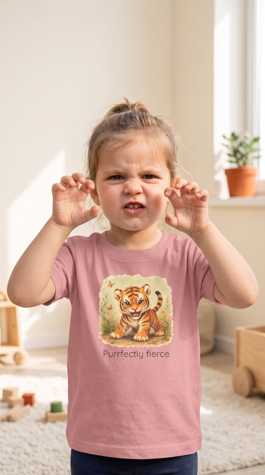 Tiger Toddler T-Shirt - Mauvelous