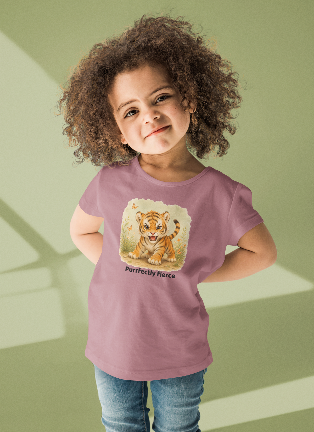 Tiger Toddler T-Shirt - Mauvelous