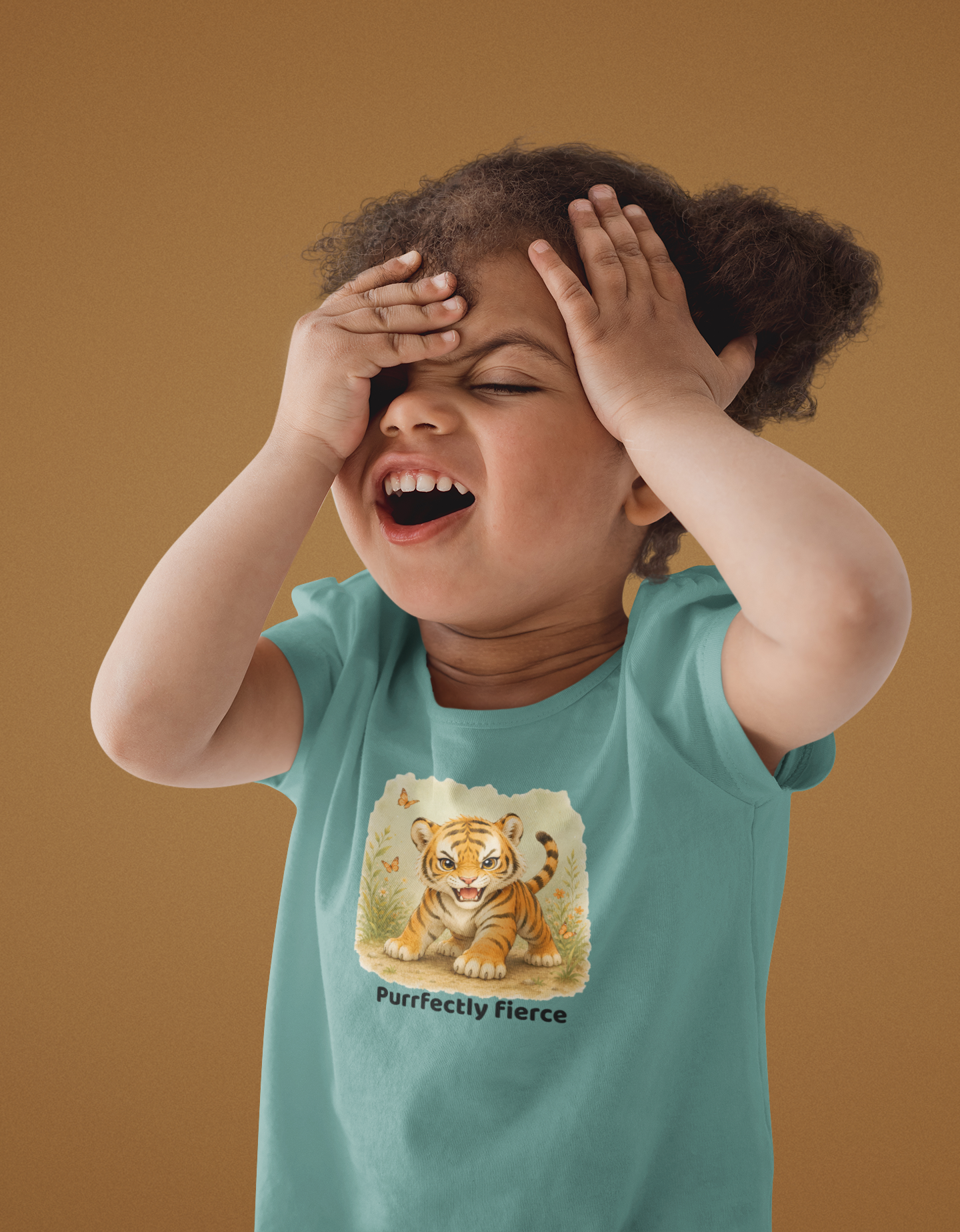 Tiger Toddler T-Shirt - Saltwater