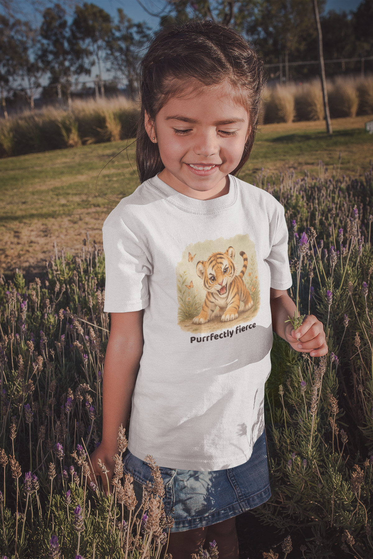 Tiger Toddler T-Shirt - White