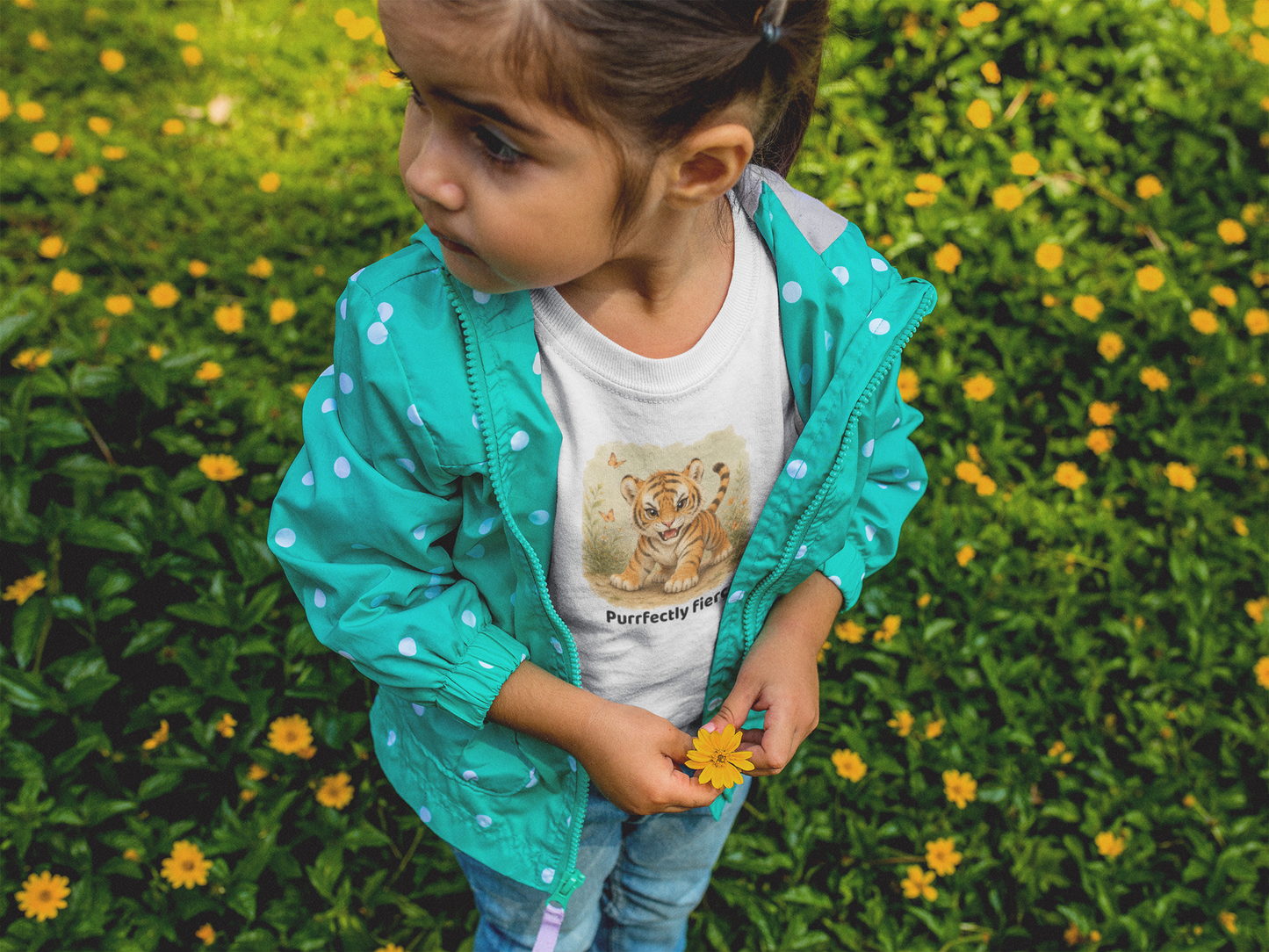 Tiger Toddler T-Shirt - White